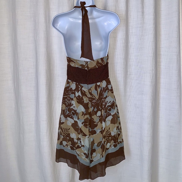 EUC- BCBGMaxazria Silk Handkerchief Hem Dress!! - Picture 3 of 6